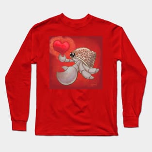 Hermit Crab Love! or Lopsided Claws, Lopsided Heart! Long Sleeve T-Shirt